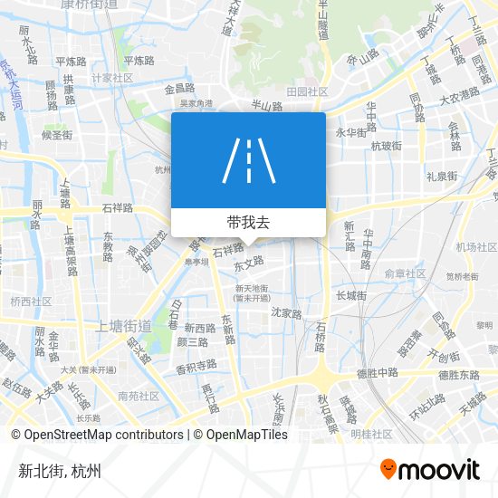 新北街地图