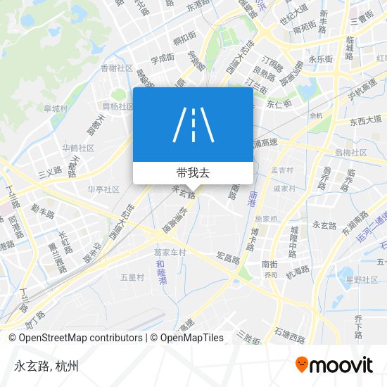 永玄路地图