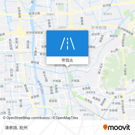 康桥路地图
