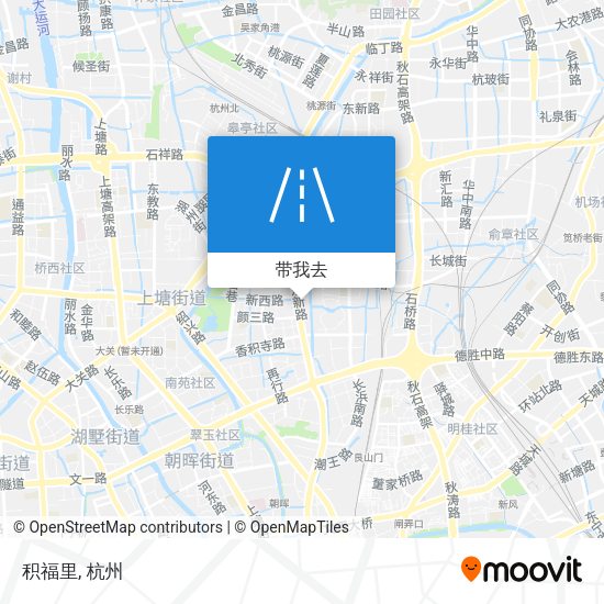 积福里地图