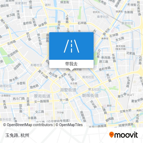 玉兔路地图
