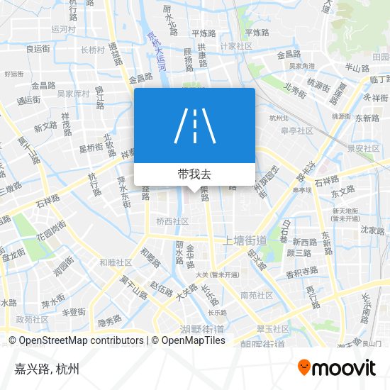 嘉兴路地图