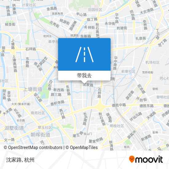 沈家路地图