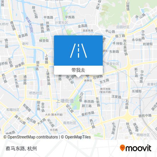 蔡马东路地图