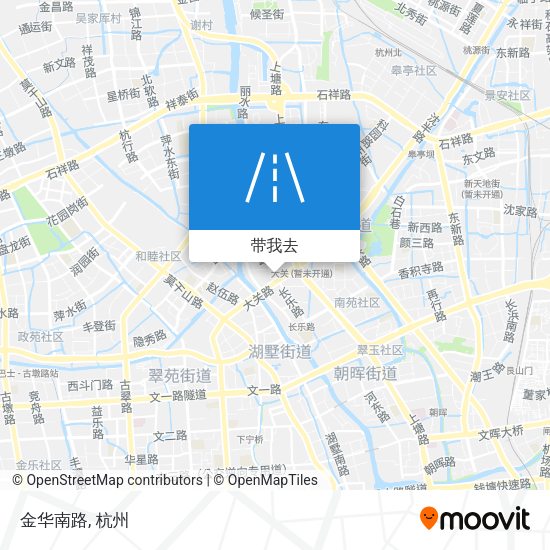 金华南路地图