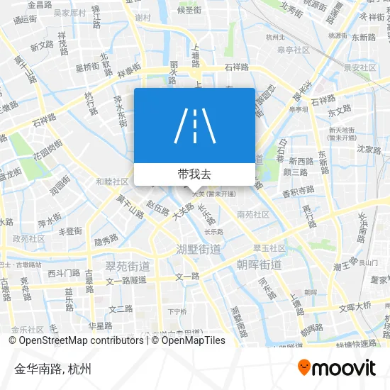 金华南路地图
