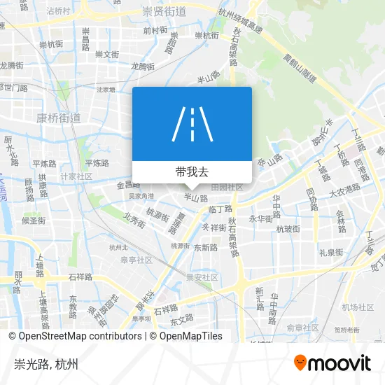 崇光路地图