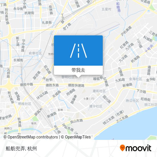 船舫兜弄地图