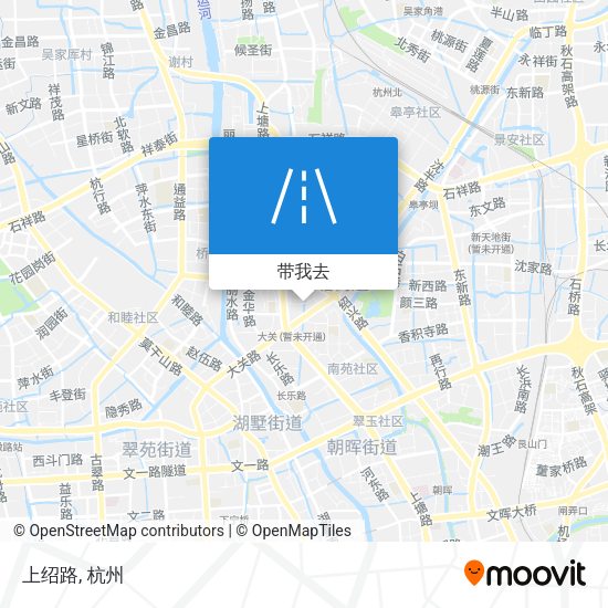 上绍路地图