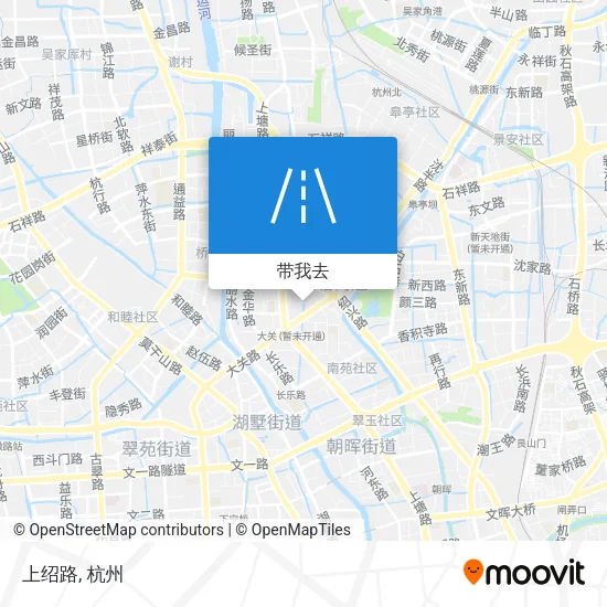 上绍路地图