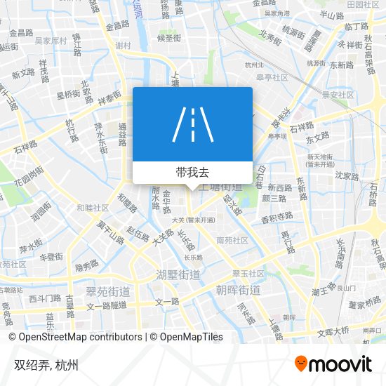 双绍弄地图