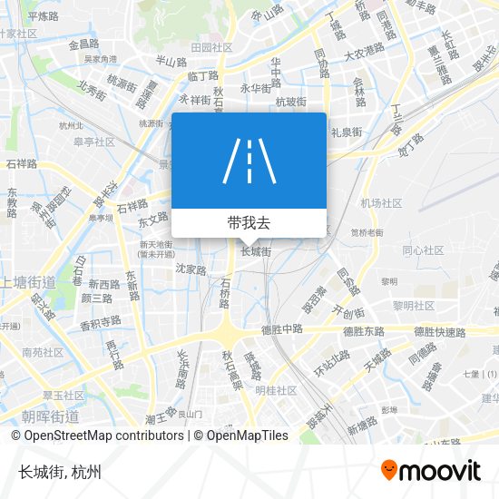 长城街地图