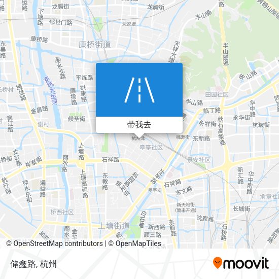 储鑫路地图