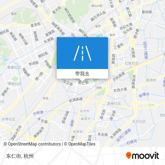 东仁街地图