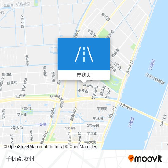 千帆路地图