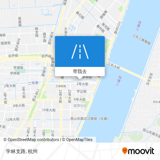 学林支路地图