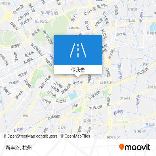 新丰路地图
