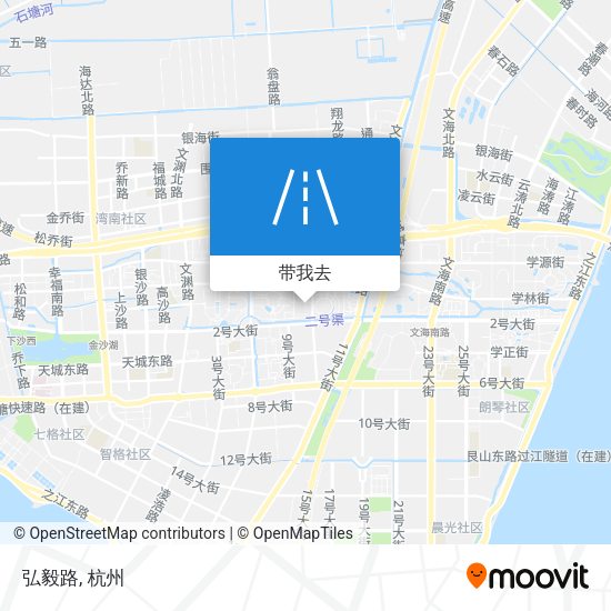 弘毅路地图