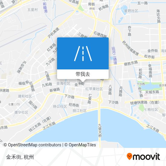 金禾街地图