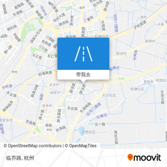 临乔路地图