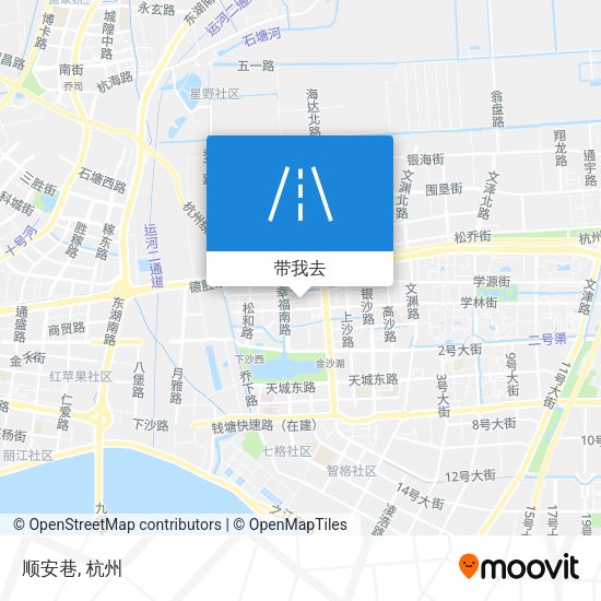顺安巷地图