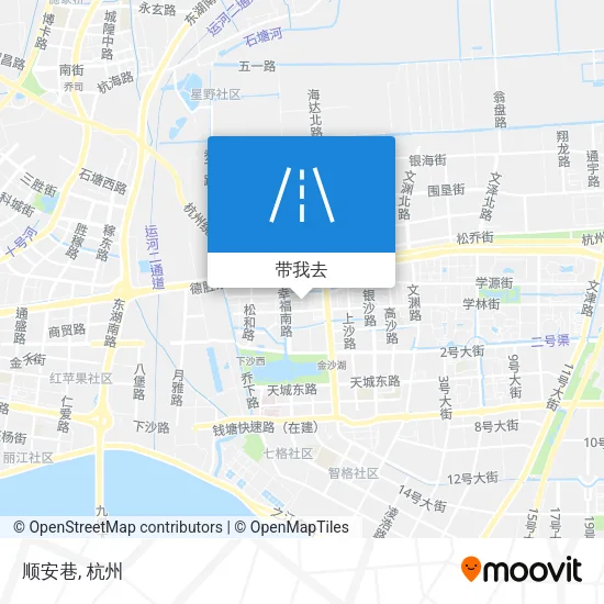 顺安巷地图