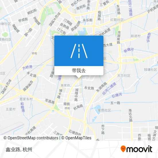 鑫业路地图
