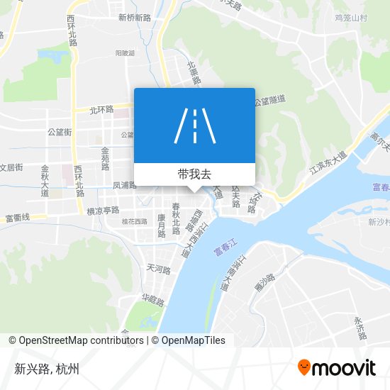 新兴路地图
