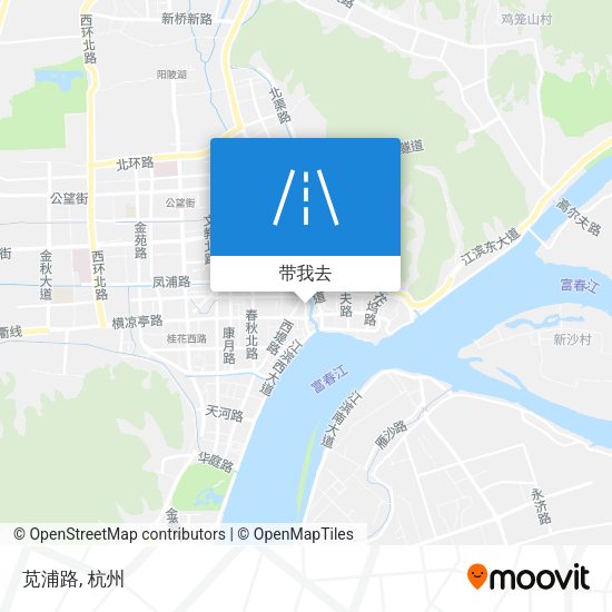 苋浦路地图
