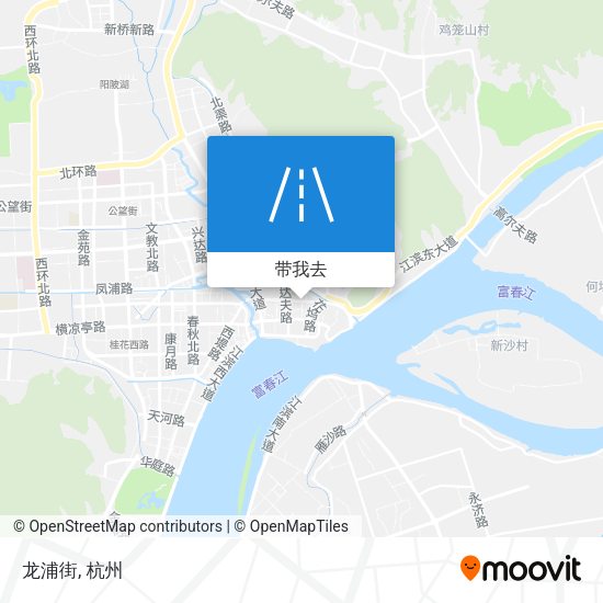 龙浦街地图