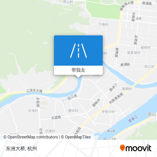 东洲大桥地图