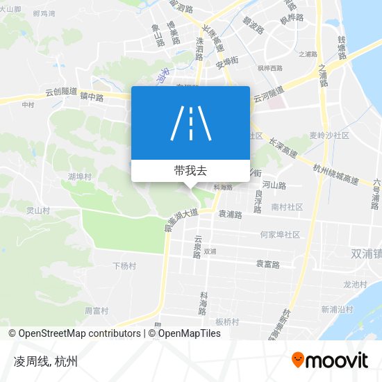 凌周线地图
