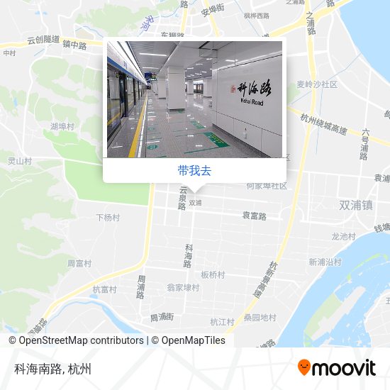 科海南路地图