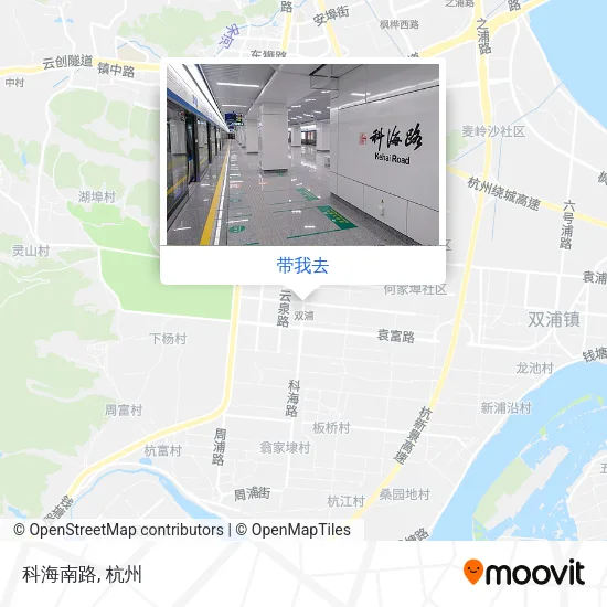 科海南路地图