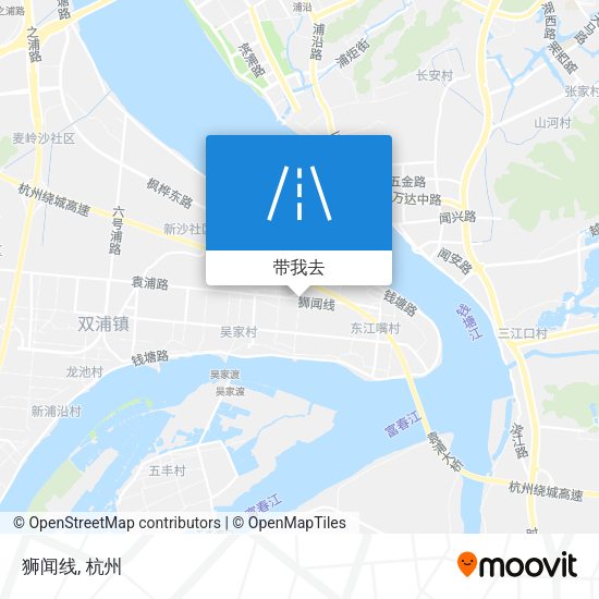 狮闻线地图