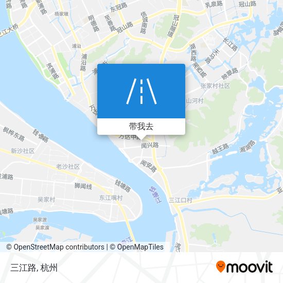 三江路地图