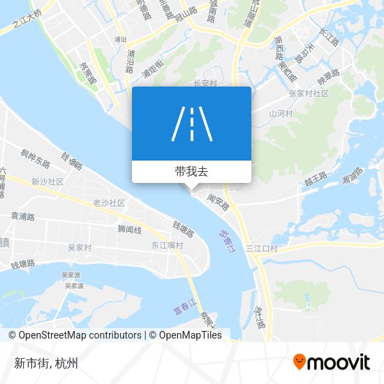 新市街地图