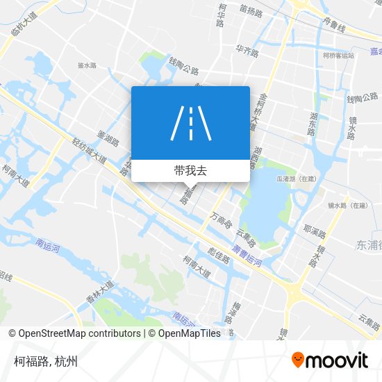 柯福路地图