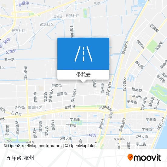 五洋路地图