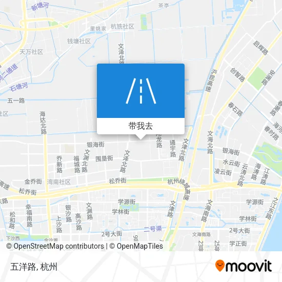 五洋路地图