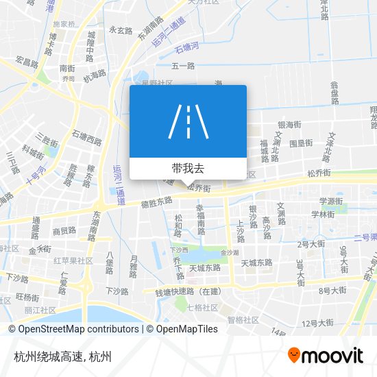 杭州绕城高速地图