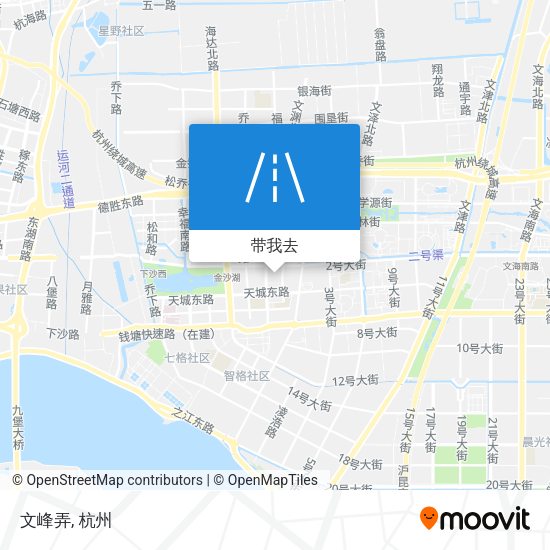文峰弄地图