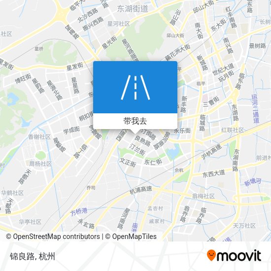 锦良路地图