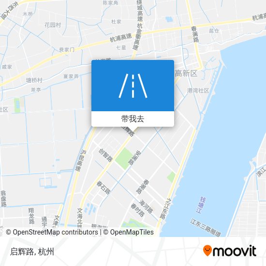 启辉路地图