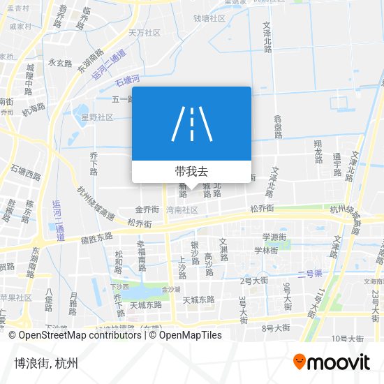博浪街地图