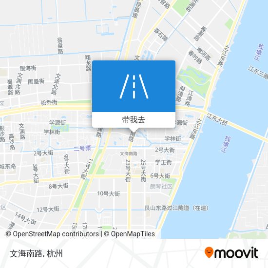 文海南路地图