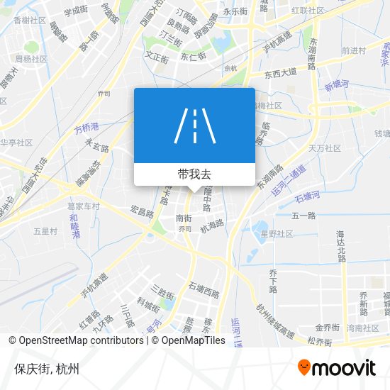 保庆街地图