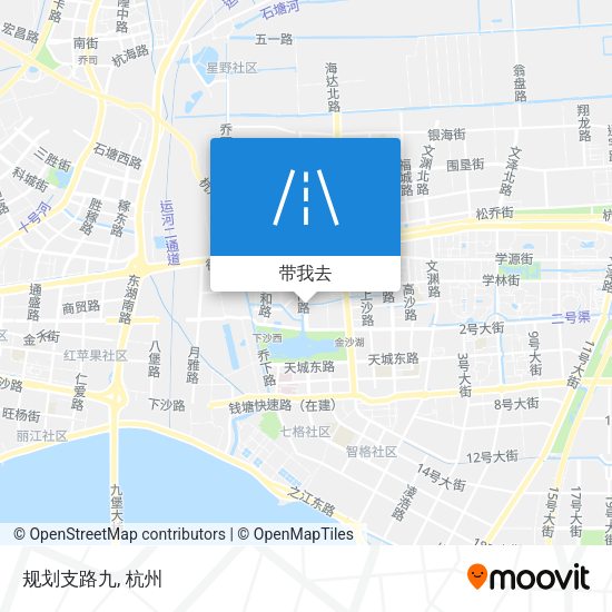 规划支路九地图