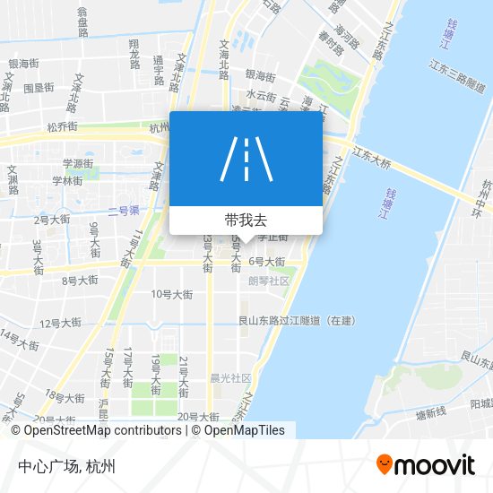 中心广场地图
