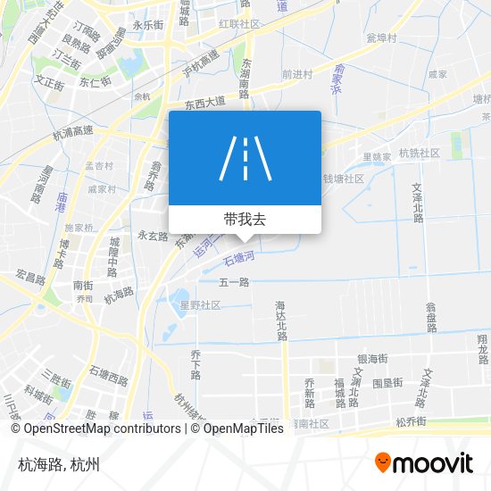 杭海路地图